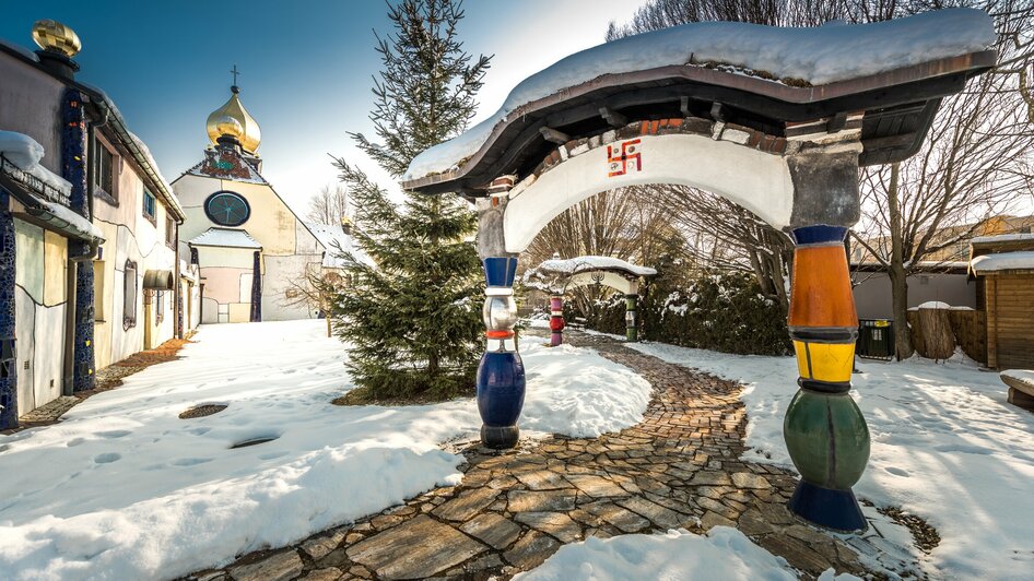 St. Barbara Kirch - Hundertwasser | © TV Region Graz - Die Abbilderei