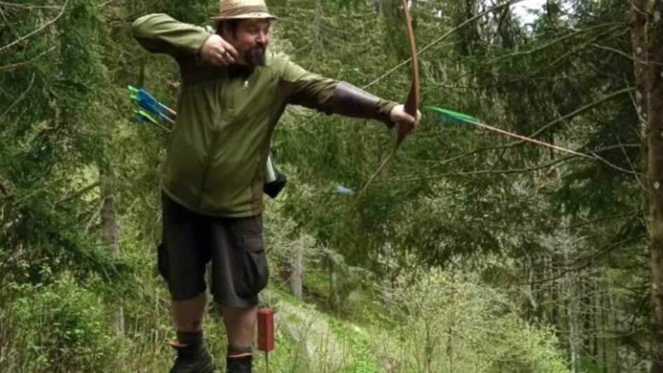 The perfect introduction to archery: Inner focus and the curved stick - Impressionen #2.1