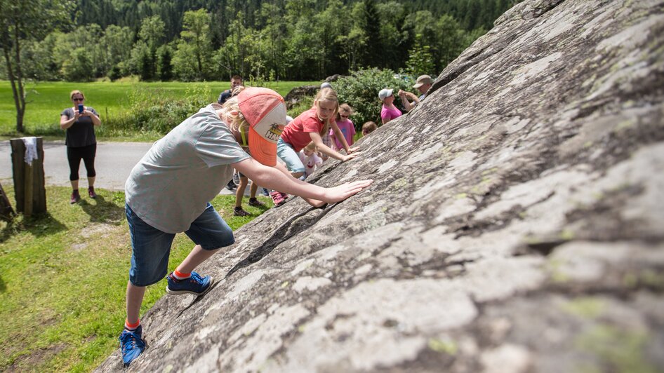 Trial climbing for children in the Obertal - Impressionen #2.1
