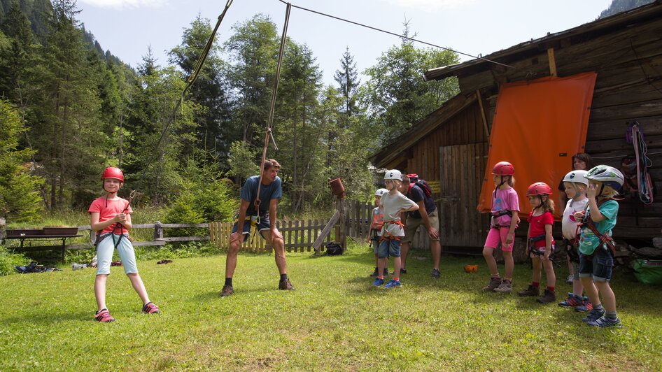 Trial climbing for children in the Obertal - Impressionen #2.3