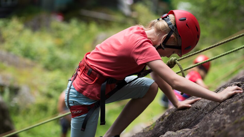 Trial climbing for children in the Obertal - Impressionen #2.5