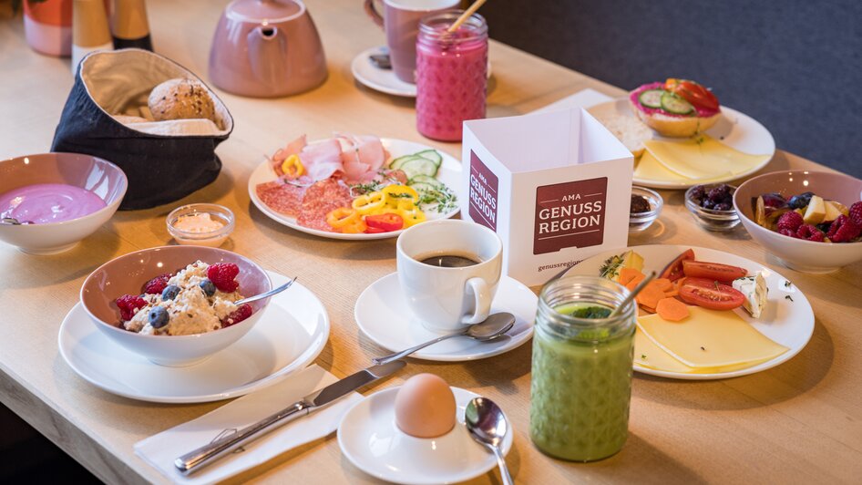 Frühstück im Bio-Hotel Bergkristall | © Netzwerk Kulinarik wildbild