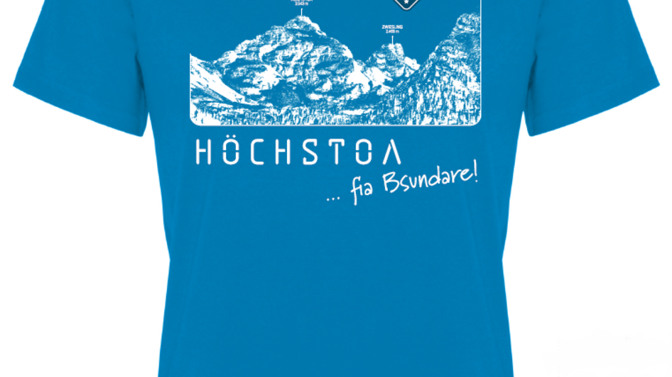 Eisleder Bergzeig - Shirt Höchstoa | © Eisleder Bergzeig