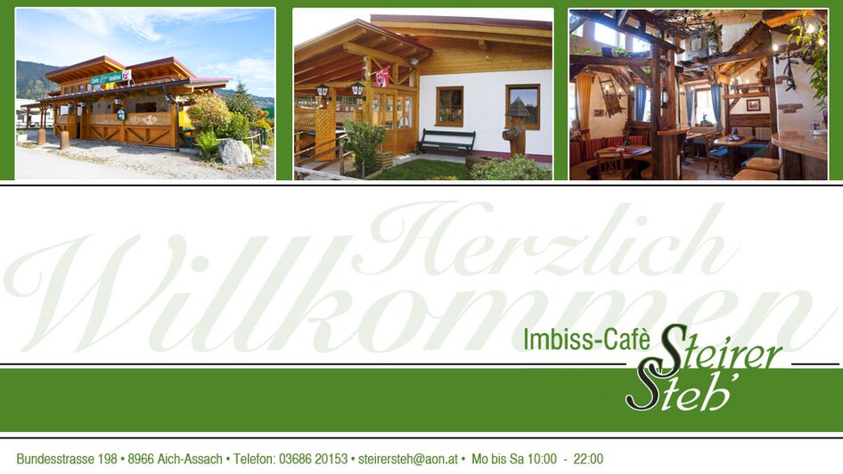 Café Imbiss Steirersteh - Werbeeinschaltung