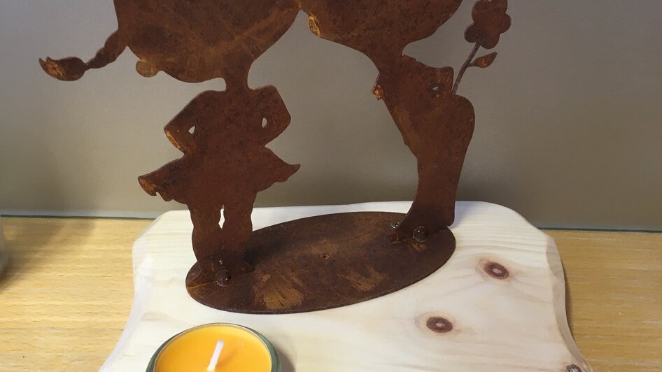 Teelichthalter aus Holz | © Kreativwerkstatt Pilz